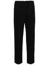 Pleated Straight Pants Black - ISSEY MIYAKE - BALAAN 3