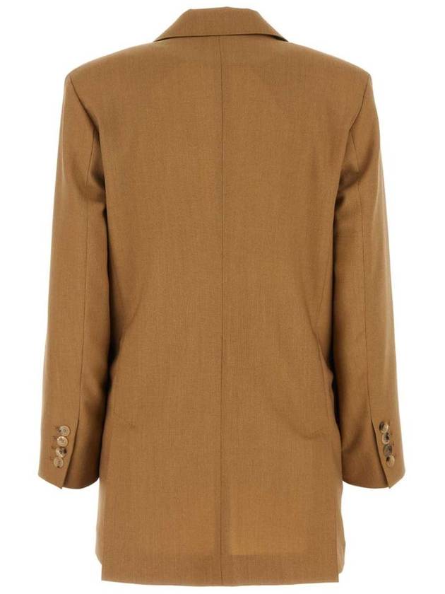 Mirko Blazer Wool Jacket Camel - MAX MARA - BALAAN 3