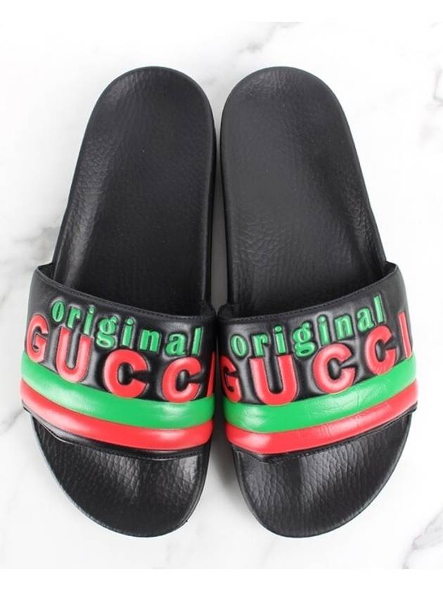 Original logo slippers 42 5 275 - GUCCI - BALAAN 8