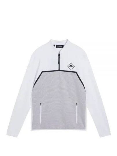 Men's Castello Mid Layer Long Sleeve T-Shirt White - J.LINDEBERG - BALAAN 2