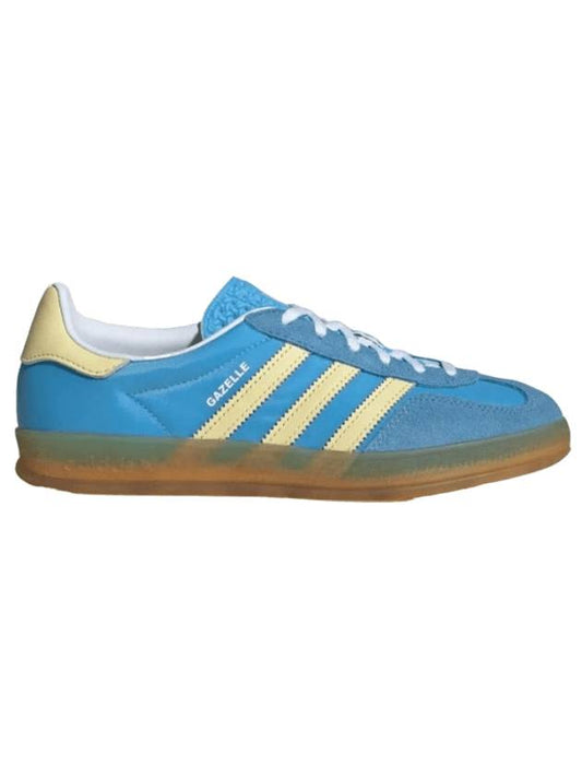 Gazelle Indoor Low Top Sneakers Semi Blue Burst - ADIDAS - BALAAN 1