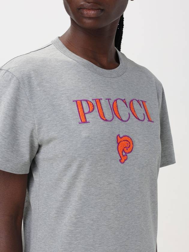 T-shirt Pucci in cotone - EMILIO PUCCI - BALAAN 4