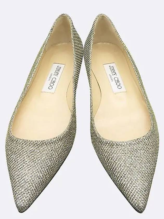 Glitter Flat Shoes 235MM - JIMMY CHOO - BALAAN 2