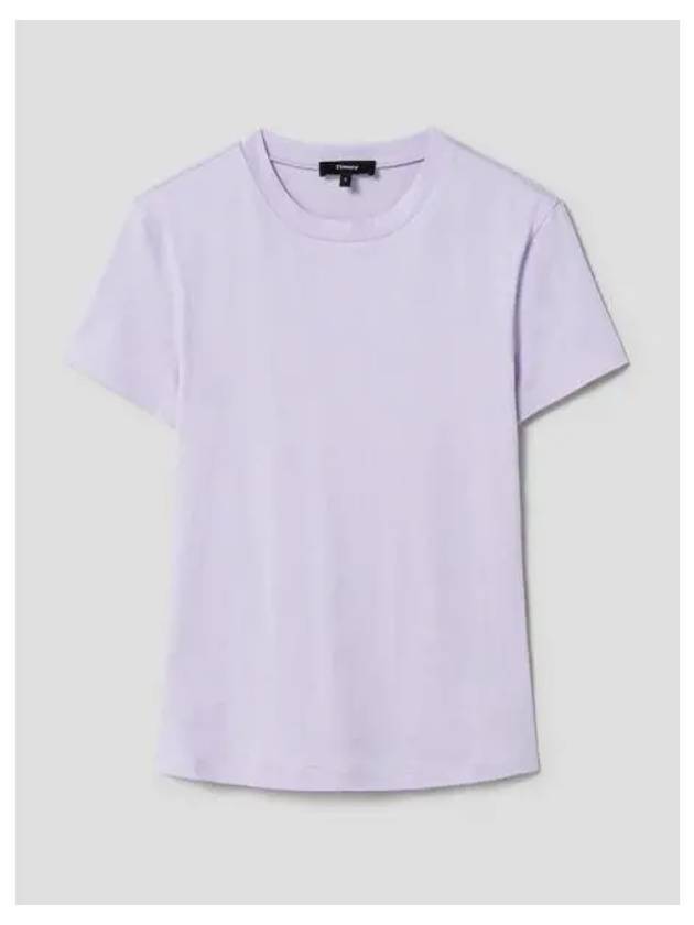 Women s Apex Cotton Tiny T shirt Lilac Sky Domestic Product GM0023120516608 - THEORY - BALAAN 1