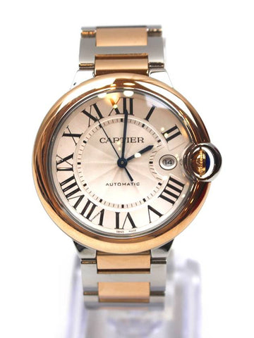 Ballon Bleu Pink Gold Combi 42mm W2BB0034 - CARTIER - BALAAN 1