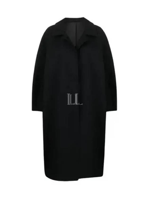 Button Breasted Single Coat Black - TOTEME - BALAAN 2