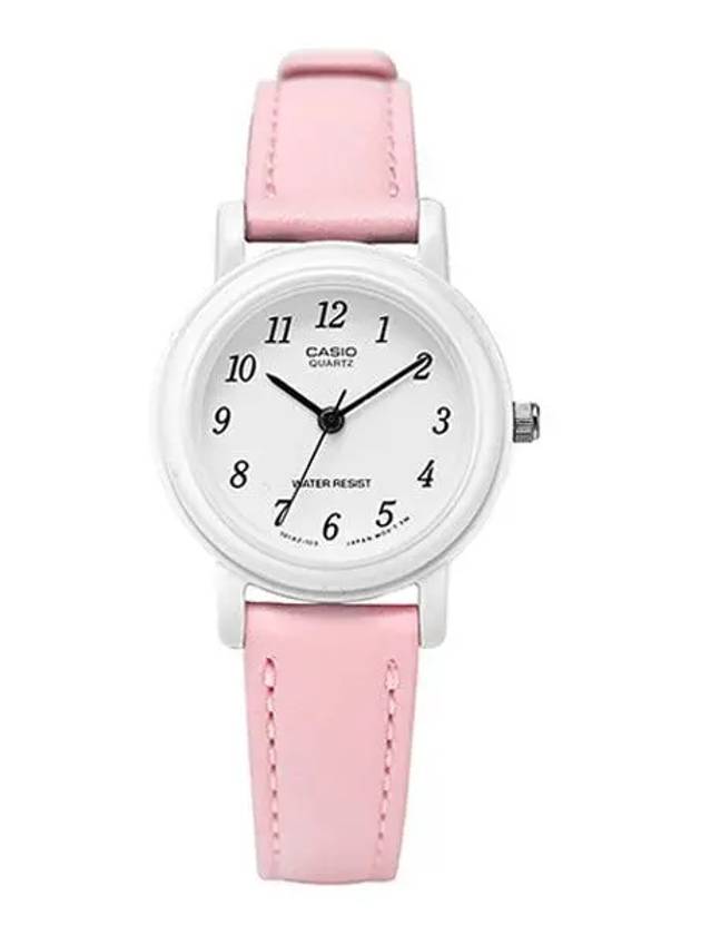 LQ 139L 4B1DF Analog College Scholastic Ability Test Student Women s Leather Watch 271824 1138340 - CASIO - BALAAN 1