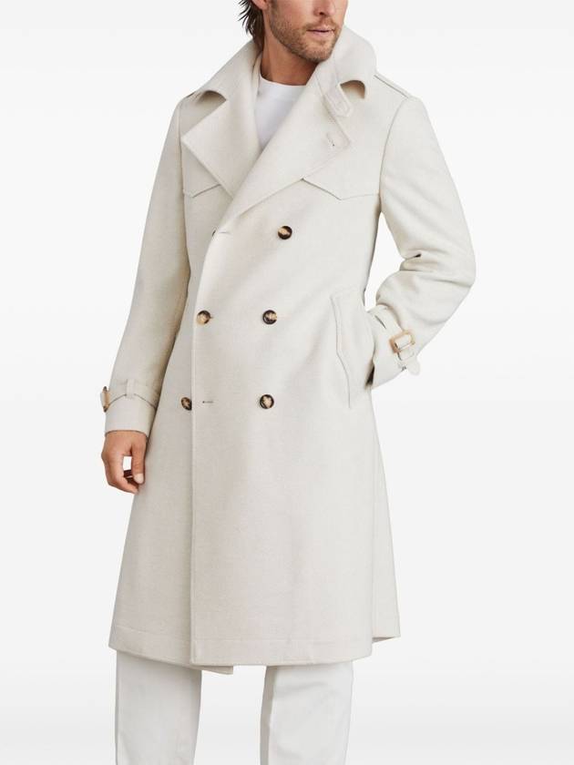 Brunello Cucinelli Coats Cream - BRUNELLO CUCINELLI - BALAAN 2