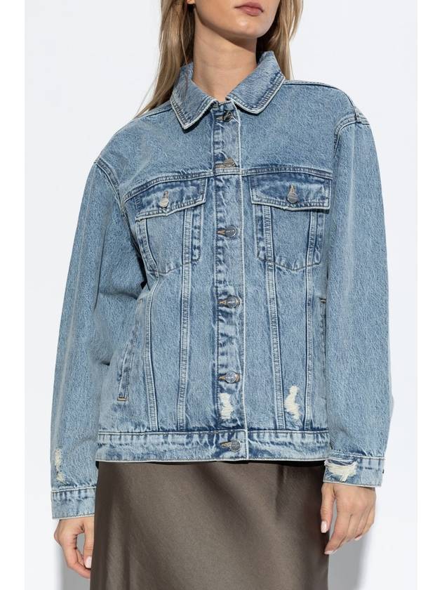 Anine Bing Denim Jacket, Women's, Blue - ANINE BING - BALAAN 3