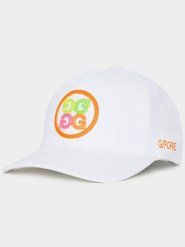 Circle GS Stretch Twill Snapback G4AS23H39 - G/FORE - BALAAN 3