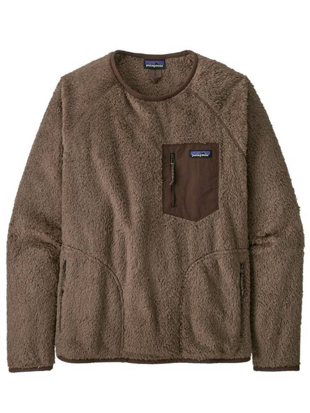 Men's Los Gatos Crew Fleece Sweatshirt Jacket Brown L - PATAGONIA - BALAAN 2