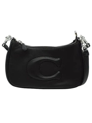 Terry shoulder bag black CR099 SV BK - COACH - BALAAN 1