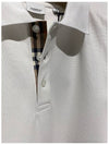 Hartford white polo shirt HARTFORD WHITE 8084397 - BURBERRY - BALAAN 5