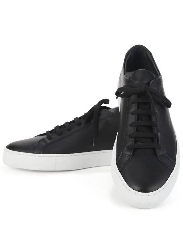 Original Achilles Low Top Sneakers Black - COMMON PROJECTS - BALAAN 4