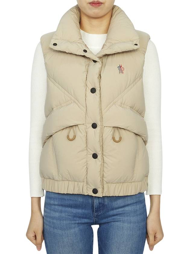 Grenoble Women s Padded Vest 1A00019 53862 20G - MONCLER - BALAAN 1