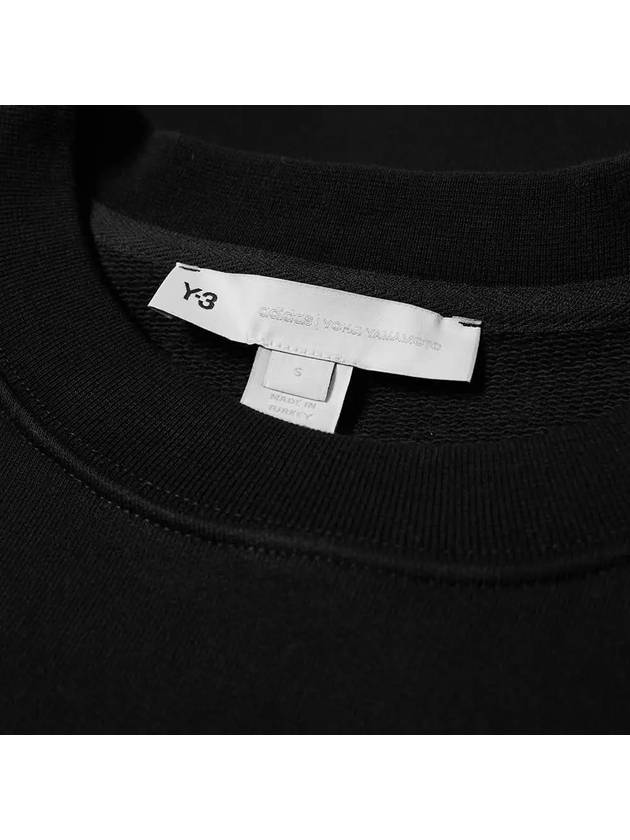 Square Logo Print Sweatshirt Black - Y-3 - BALAAN 3