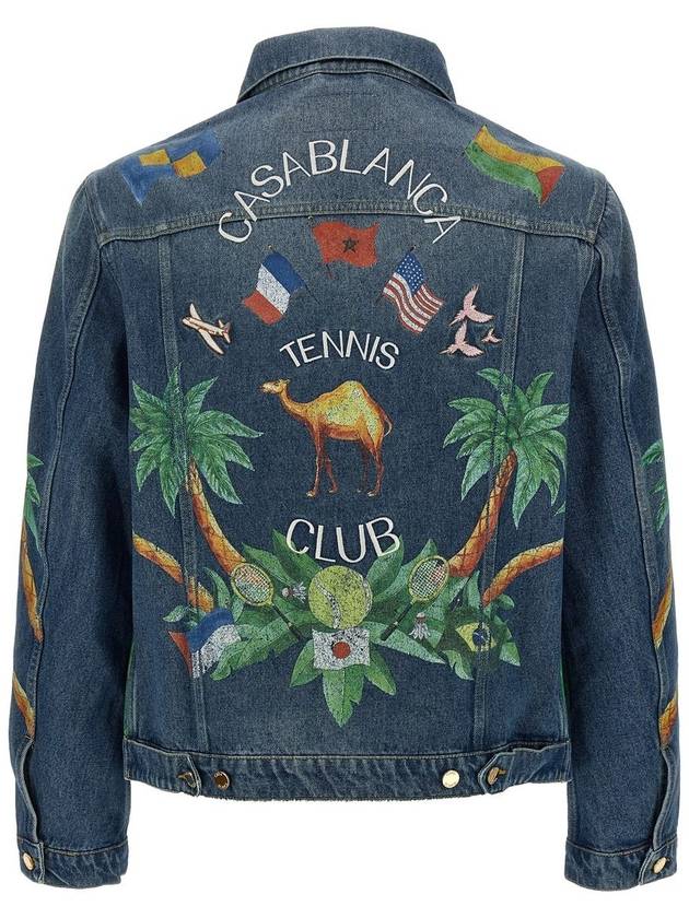 Casablanca Denim Jacket - CASABLANCA - BALAAN 2