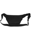 Men's Reclamed Leather Eagle Putty Belt Bag Black - EMPORIO ARMANI - BALAAN 4