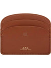 Demi Lune Card Wallet Brown - A.P.C. - BALAAN 2