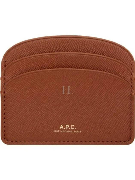 Demi Lune Card Wallet Brown - A.P.C. - BALAAN 2