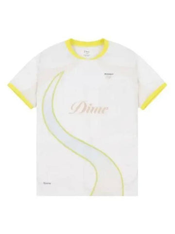 Peach Short Sleeve Jersey OFFWHITE Off White - DIME - BALAAN 1