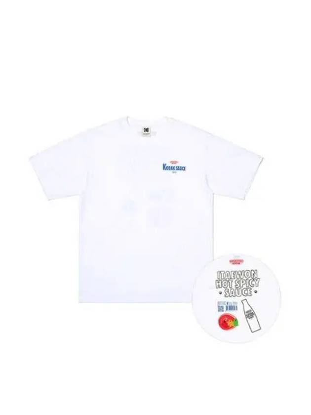 KODAK Apparel Korean Street Graphic Aero Cool T Shirt BLUE - KODO - BALAAN 1