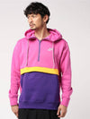 01CW0313600Club Half Zip Up Hooded TshirtPink Purple Yellow - NIKE - BALAAN 1