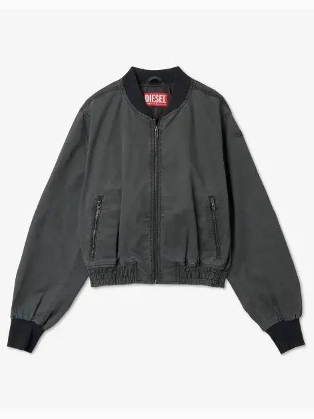 G Rail P1 Bomber Jacket Black - DIESEL - BALAAN 2