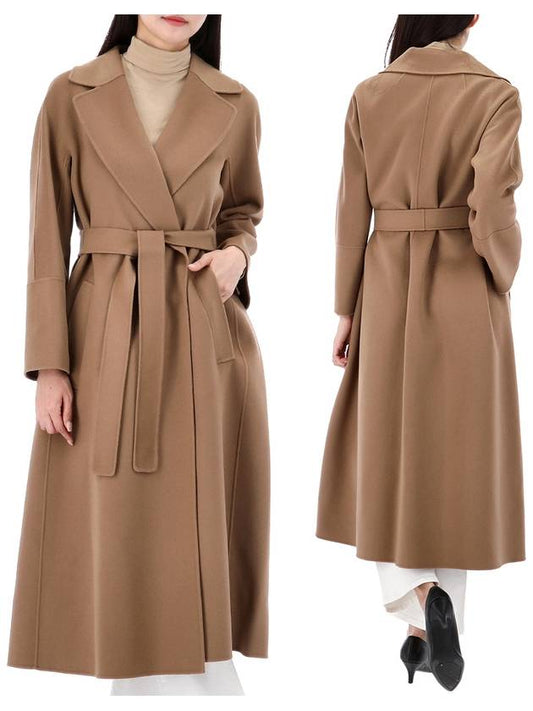 Elisa Wool Single Coat Camel - MAX MARA - BALAAN 2