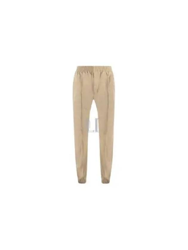 Bending Waist Crop Baggy Pants Beige - BOTTEGA VENETA - BALAAN 2