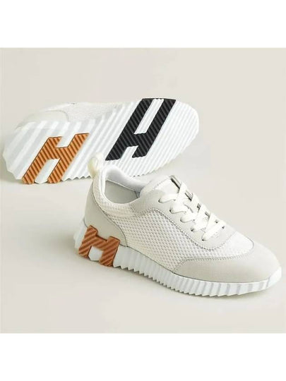 Bouncing Low Top Sneakers Blanc - HERMES - BALAAN 2