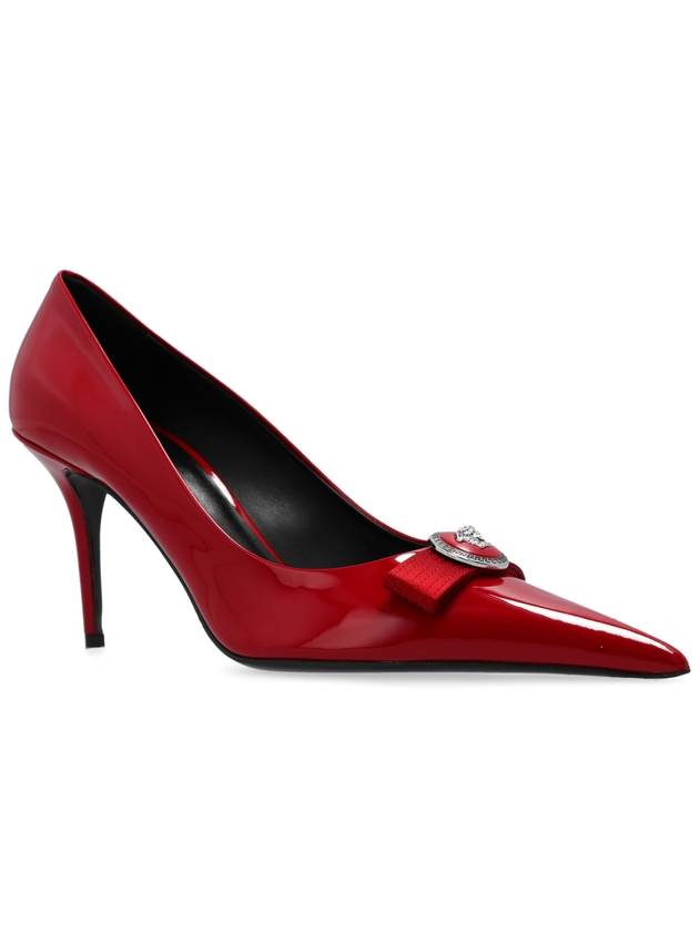 Versace Heeled Shoes Gianni, Women's, Red - VERSACE - BALAAN 4