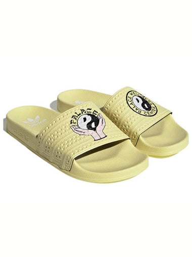 Adidas x Adilette Slides Palaste Light Yellow - PALACE - BALAAN 1