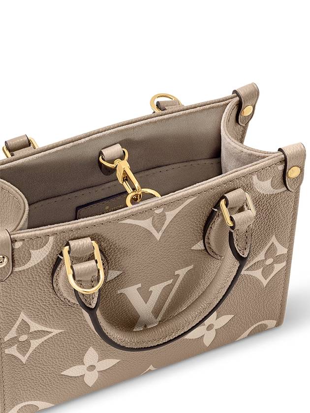 OnTheGo BB Bicolor Monogram Empreinte Leather Tote Bag Dove Grey - LOUIS VUITTON - BALAAN 7