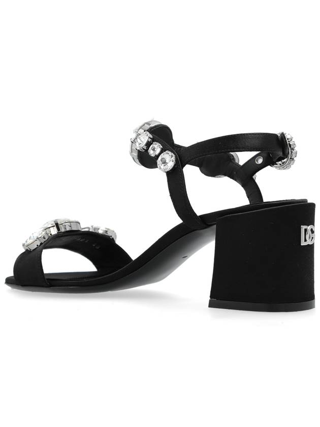 Dolce & Gabbana Heeled Sandals, Women's, Black - DOLCE&GABBANA - BALAAN 5