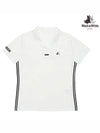 round short-sleeved t-shirt 9622LALJWHITE - BLACK&WHITE - BALAAN 1