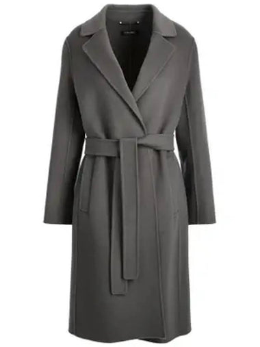 Pauline Wool Single Coat Gray - MAX MARA - BALAAN 1