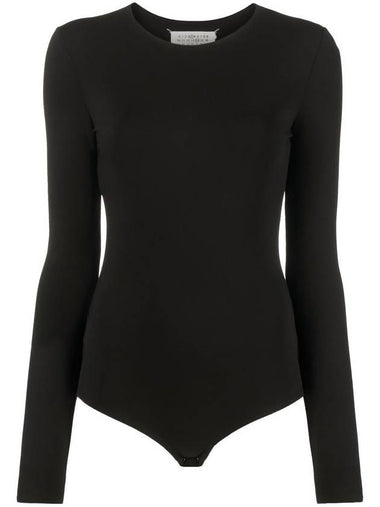 Maison Margiela Round-Neck Long-Sleeve Bodysuit - MAISON MARGIELA - BALAAN 1