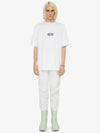 Goth Print Cotton Short Sleeve T-Shirt White - GIVENCHY - BALAAN 3