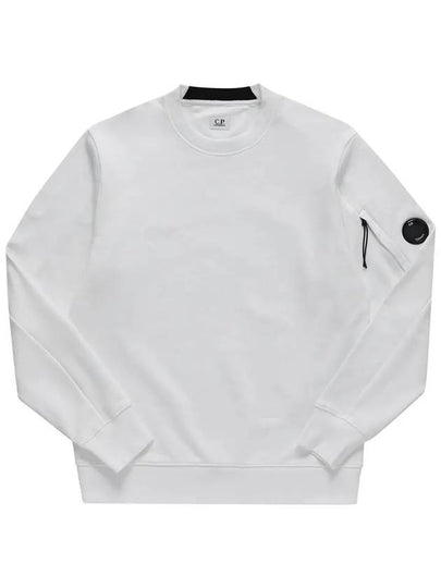 Lens Wappen Sweatshirt White - CP COMPANY - BALAAN 2