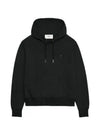 Mini Heart Logo Hoodie Black - AMI - BALAAN 2