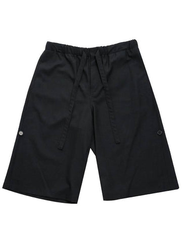 Tailored Wool Shorts Black - LOEWE - BALAAN 1