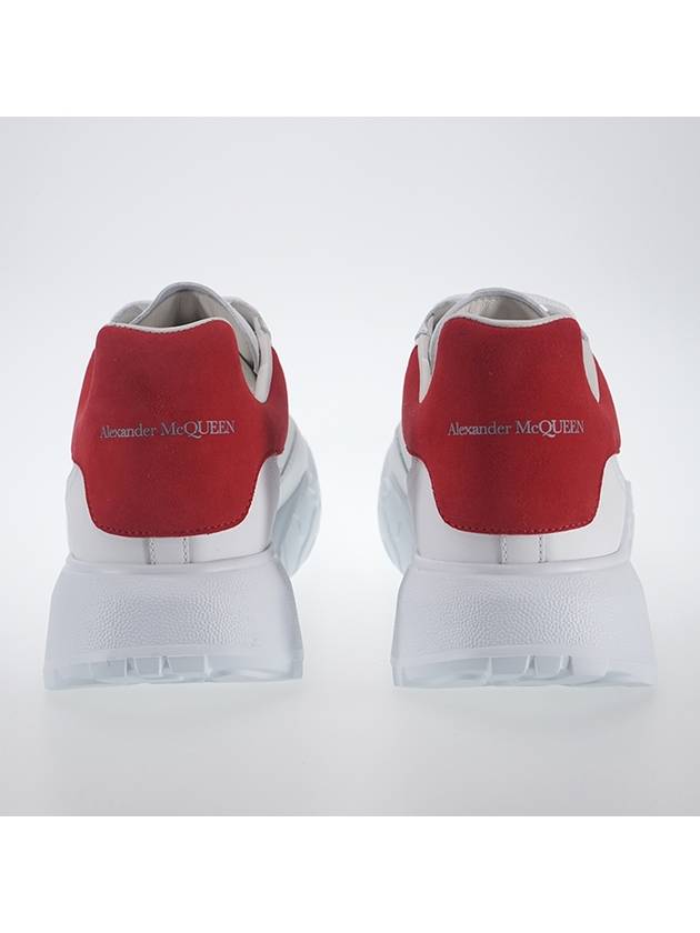 Court Trainer Red Tab Low Top Sneakers White - ALEXANDER MCQUEEN - BALAAN 8