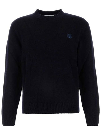 Fox Head Knit Top Navy - MAISON KITSUNE - BALAAN 2