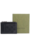 GG Signature Card Wallet Black - GUCCI - BALAAN 4