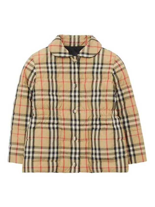 Kids Jacket 8069462 Check - BURBERRY - BALAAN 1