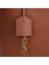 Shopping Toy Supple Leather Tote Bag Brown - SAINT LAURENT - BALAAN 11