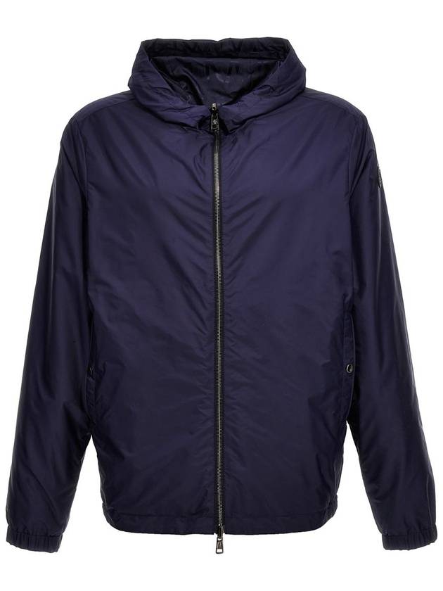 Lepontine Reversible Hooded Jacket Blue - MONCLER - BALAAN 3