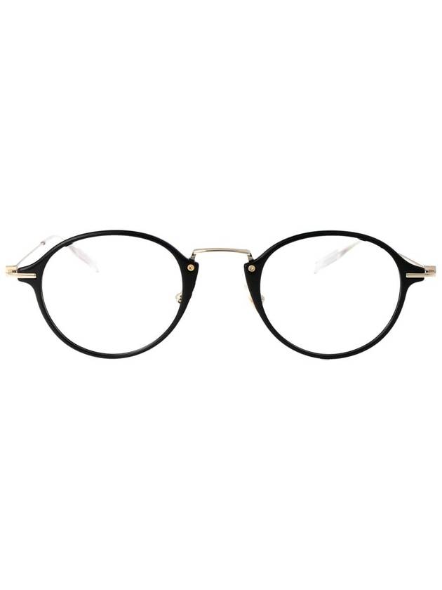 Sunglasses MB0297O 001 001 BLACK GOLD TRANSPARENT - MONTBLANC - BALAAN 2