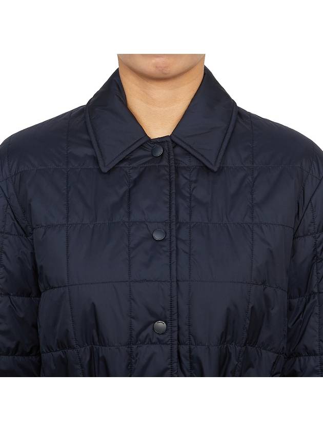 Como Quilted Jacket Navy - MAX MARA - BALAAN 7